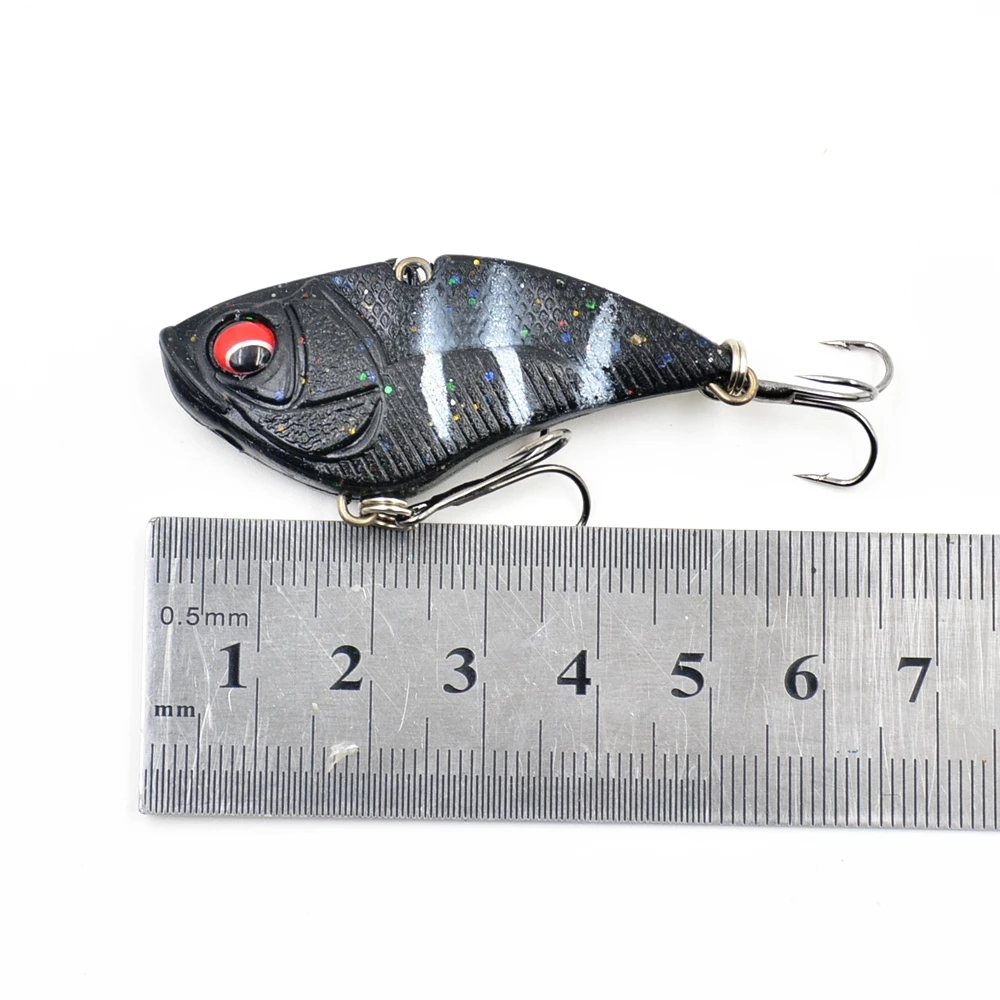 1 шт./лот, Deep Diving VIB Crankbait, Мягкая приманка, 13 г/5 см, для рыбалки, Реалистичная приманка, воблеры с isca, искусственные, все для рыбалки