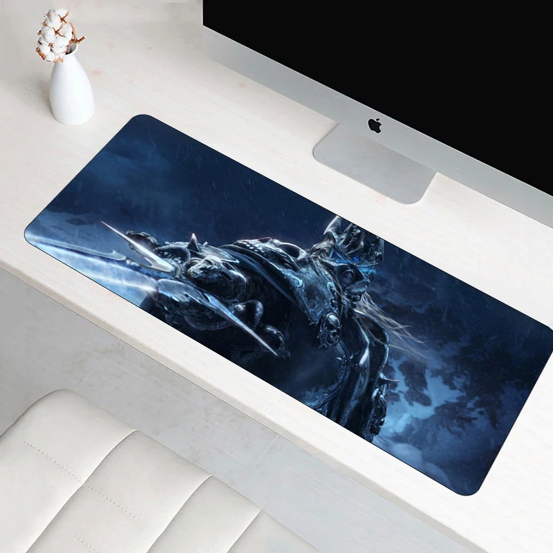 70x30 см XL Противоскользящий игровой коврик для мыши Warcraft III Frozen Throne большой коврик для мыши WOW украшение для геймера ноутбука коврик