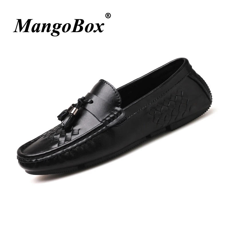 

Top Men Fashion Shoes 2018 Black Man Casual Shoes Spring Autumn Driving Shoes for Male Rubber Sole Comfortable Loafers Flat