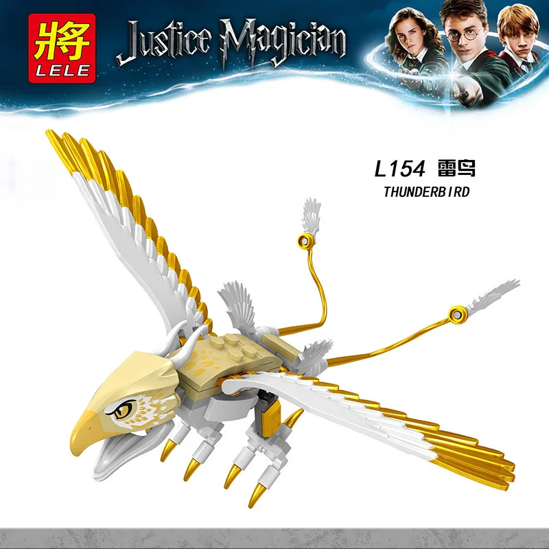

Harri Potter Fantastic Beasts The Crimes of Grindelwald Thunderbird Minifigured Building Blocks Brick Compatible With Bela