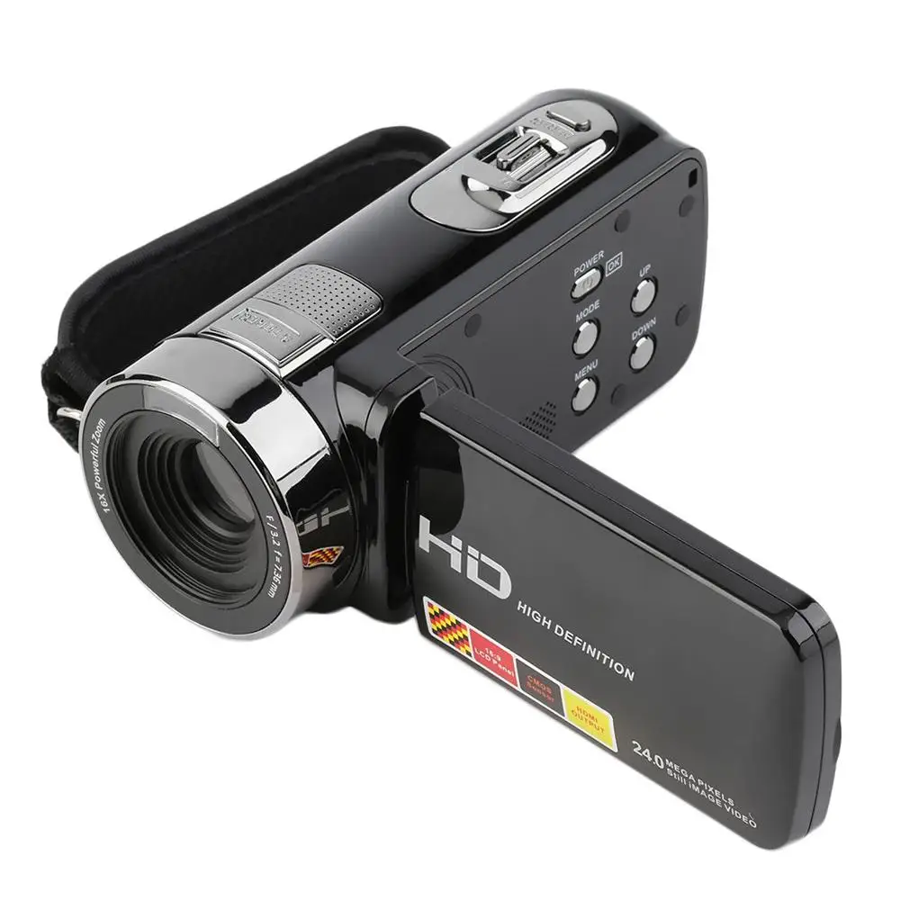 Portable 3.0 Inch 270° Rotatable 1080P 24MP Digital Video Camera DV Camcorder Portable 3.0 Inch
