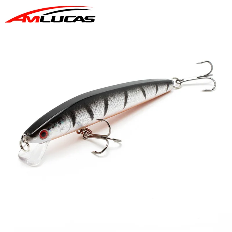 Amlucas الصيد إغراء الطعم الثابت 9.5 سنتيمتر 9g أسماك Crankbait Wobblers بيكي باس الاصطناعي الطعوم بايك السحر الكارب Swimbait WW165