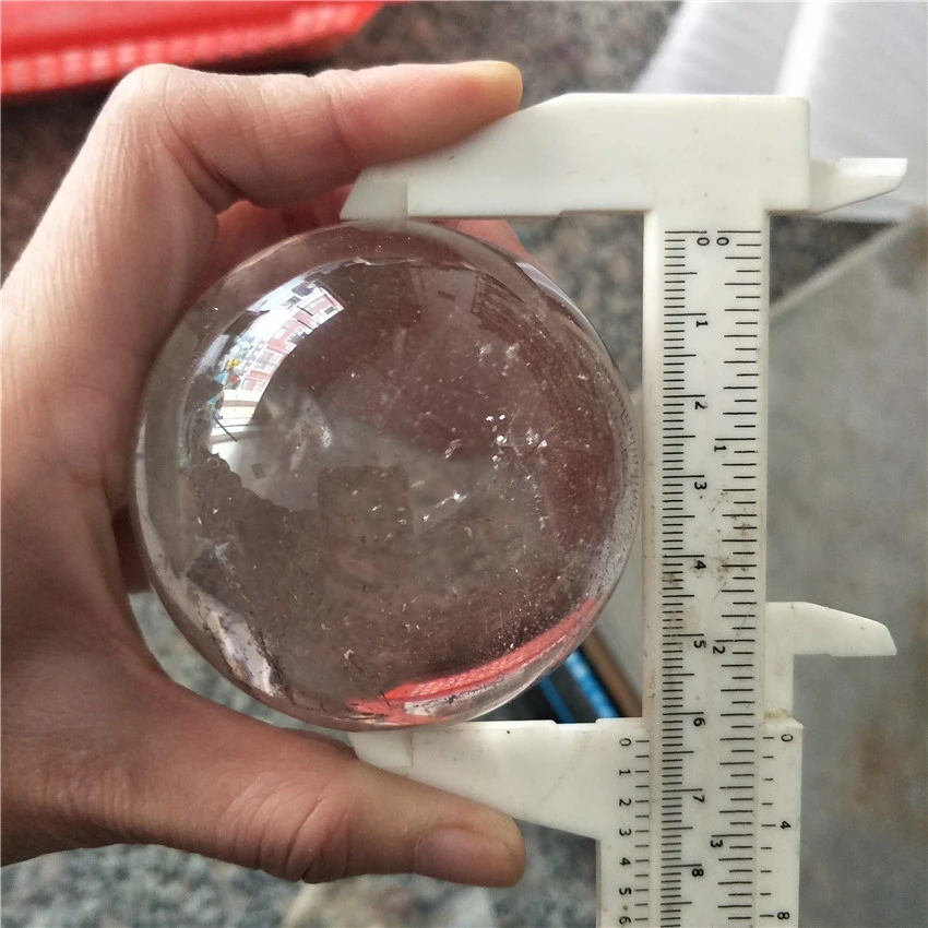

50mm Natural smoky quartz crystal ball christmas crystal sphere christmas tree decoration
