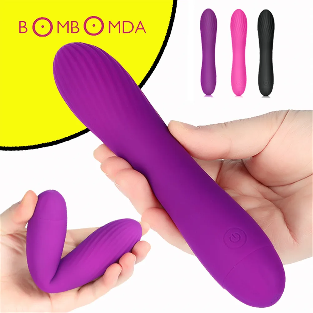 10 Modes G Spot Dildo Vibrator Female Magic AV Wand Clitoris Massager Dildo Vibrators Erotic Sex Toys for Women USB Chargeable (17)