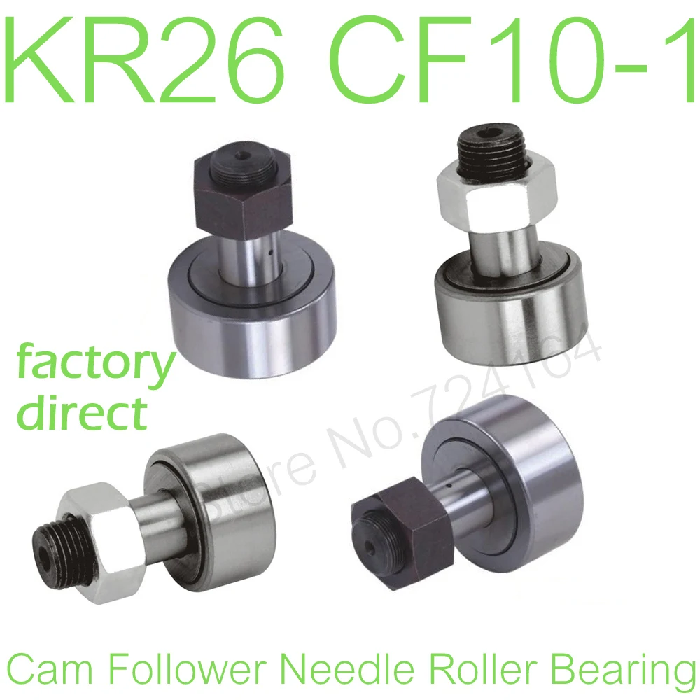 10PCS High precision KR26 CF10-1 track needle roller bearing Stud Type Cam Follower Roller Bearings curve bearings | Обустройство