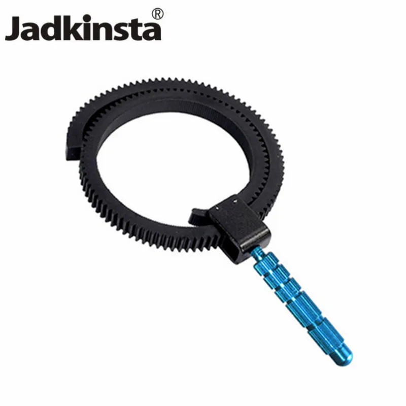 Jadkinsta аксессуары для камеры Регулируемый резиновый контурный кольцевой ремень с фокусом с рукоятка из алюминиевого сплава для видеокамера регистратор DSLR