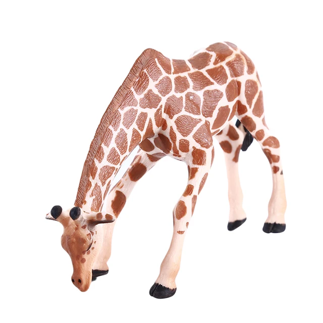 Big Size Giraffe Toy Set Plastic Play Toys Giraffe Model Action Figures
