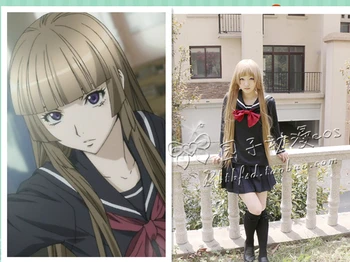 

Japan Hot Anime Blast of Tempest cosplay fuwa aika cos Winter summer JK uniforms long sleeve and short sleeve Uniforms