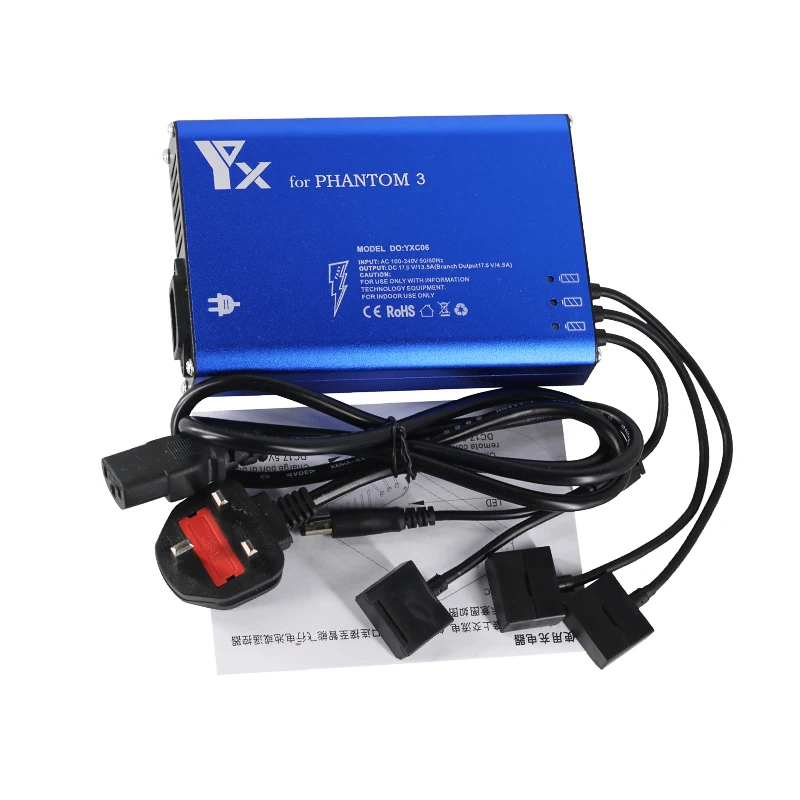 mini Phantom 3 Car Charger Battery Charge 17.5V13.5A Output Aluminum Alloy Shell  for DJI  Phantom 3 Advanced  Professional  standard Drone 1 (3)