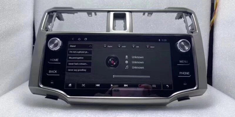 LiisLee Car Multimedia GPS DVD HiFi Audio Radio Stereo For Toyota 4Runner N280 2009~2019 Original Style Navigation NAVI (10)