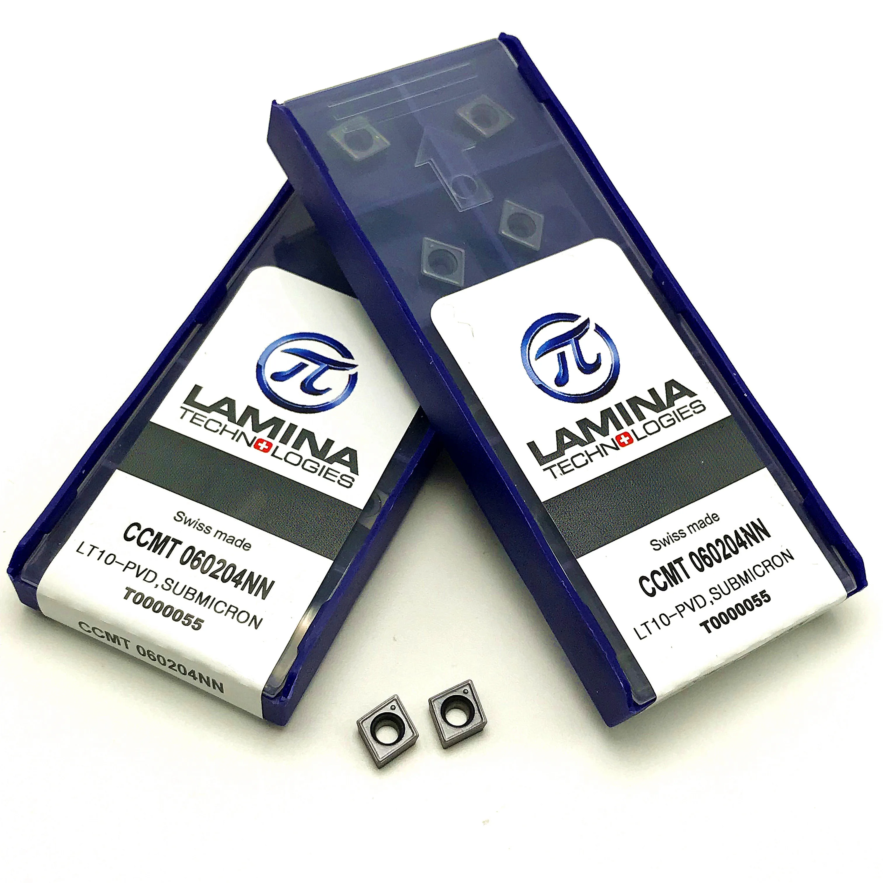 

20PCS CCMT060204 NN LT10 Inner Hole Turning Tool Carbide Insert CNC Machining Center