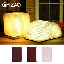 CHIZAO Creative LED Lamp Portable Decorative lights Ambient Light Foldable Led Book Shape Night Light Table lamp USB Chargeable CHIZAO Creative LED Lamp Portable Decorative lights Ambient Light Foldable Led Book Shape Night Light Table lamp USB Chargeable