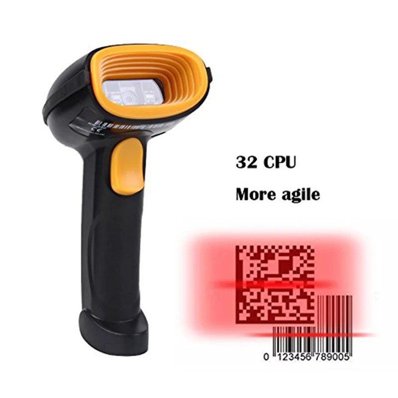 Kercan CCD проводной USB 2D/QR/PDF417/матрица данных ПЗС-сканер штрих-кодов считыватель штрих-кодов KR-230