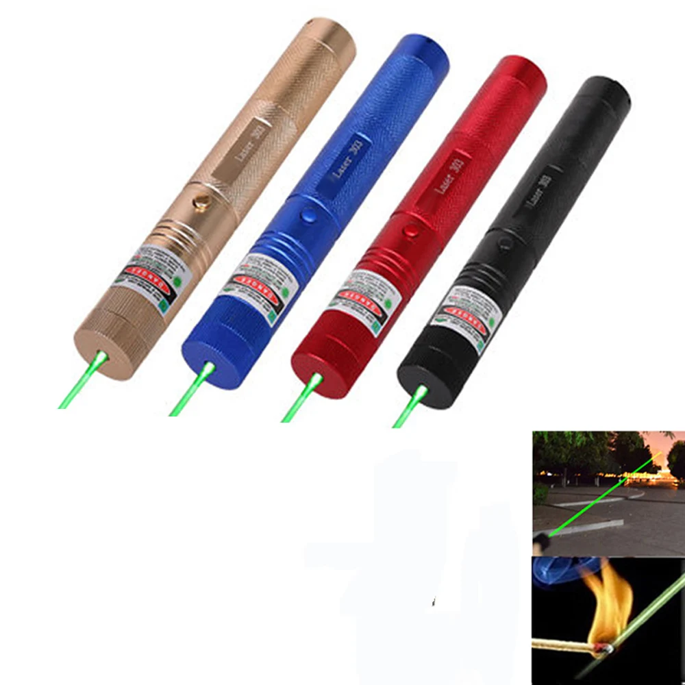 Red/Green/Blue Laser Pointer 5mW 532nm Powerful 500M Laser Pen