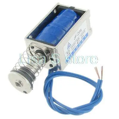 

400mA DC 24V Open Frame Push Type Solenoid Electromagnet
