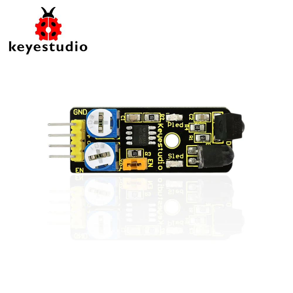Free shipping! Keyestudio IR Infrared Obstacle Avoidance Reflection Sensor Module for Arduino Robot car Free shipping! Keyestudio IR Infrared Obstacle Avoidance Reflection Sensor Module for Arduino Robot car