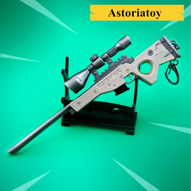 Fortnight Battle Royale Toy Model The Bolt Action Sniper Rifle - fortnight battle royale toy model the bolt action sniper rifle keychain alloy weapons kids toy