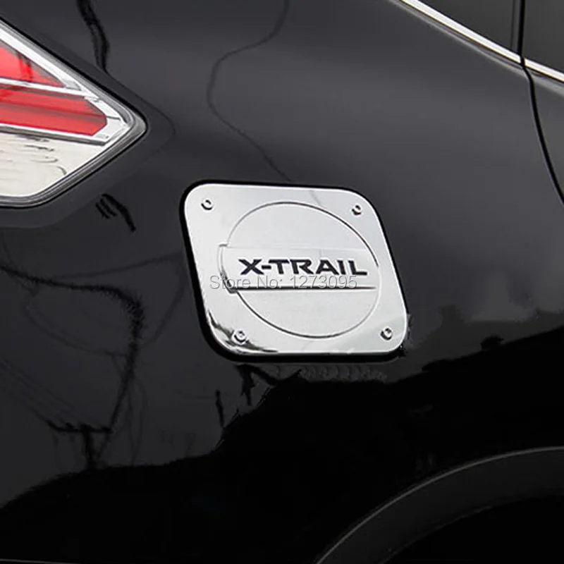 Для Nissan X Trail T32 2014 2017 2018 2019 ABS хромированная крышка топливного бака Защитная для