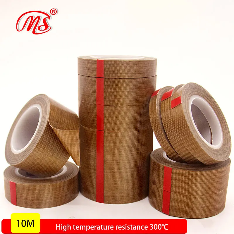 50mm*10M *0.25mm Thick PTFE Teflon Tape Hi-temp for Electric Insulation Hot Seal