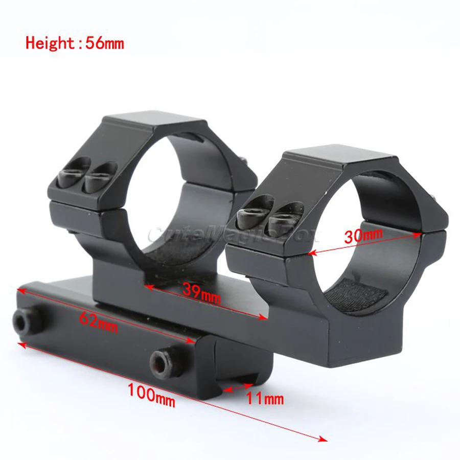 Buy Tactial 30mm Picatinny Rifle Scope Mount 11mm Dovetail Extended Rail Mount