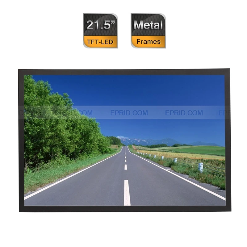 

3PCS Security Monitor 21.5" 1080P Professional CCTV LED LCD HDMI Port Metal Frame