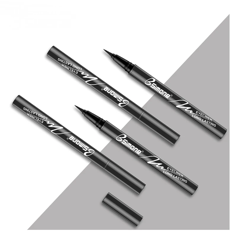 

glitter eyeshadow eye palette Big Eyes Series Cool Black Waterproof And Sweat Proof Liquid Eyeliner #0.7