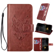 GUCOON Embossed Skull Wolf Case for Blackview BV90