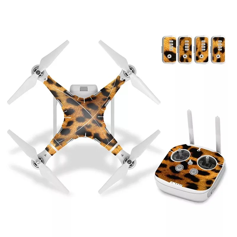 Фристайл арт Стикеры для DJI Phantom 3 Drone тела защиты оболочки кожи Квадрокоптер