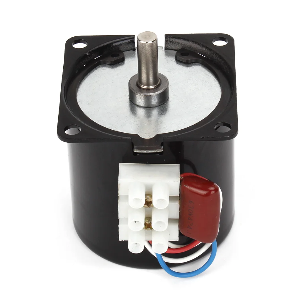 

AC220V 70mA 14W 110r/min Speed 7mm Shaft Synchronous Reduce Gear Motor