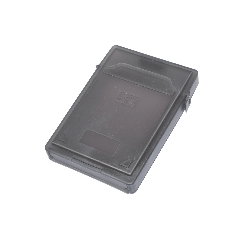 DeepFox HDD Caddy Корпус 2,5 дюймов SATA SSD мобильный диск коробка чехол s Жесткий диск 2,5 HDD чехол для Windows/Mac ноутбука - Цвет: Серый