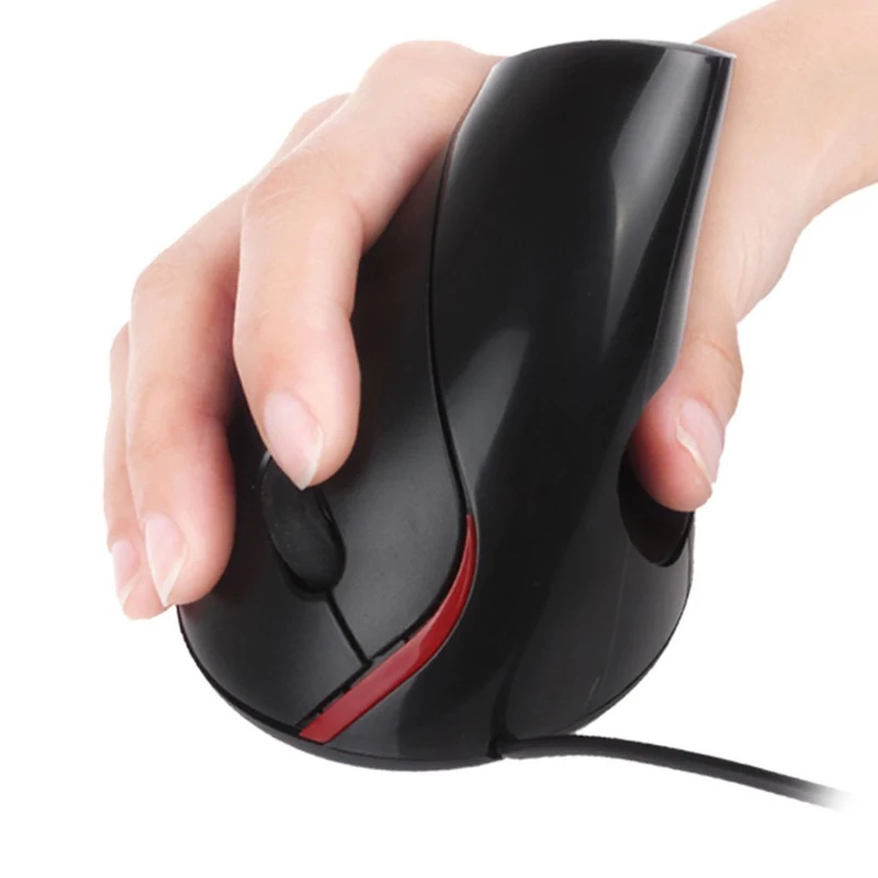 

Wired Vertical Mouse Superior Ergonomic Design Mice 5 Buttons Optical USB Mouse for Gaming UY8