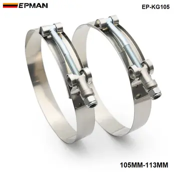 

4.0" INCH (105MM-113MM) SILICONE TURBO HOSE COUPLER T BOLT SUPER CLAMP KIT EP-KG105