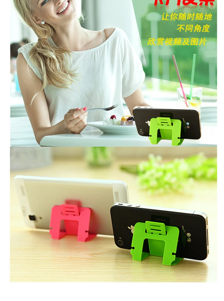 Mini Mobile Phone Holder Portable Adjustable Universal Foldable Phone Card Stand For iPhone Samsung Huawei Xiaomi For All Phones (9)