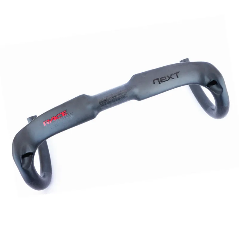 

new NEXT race face matte carbon handlebar +glossy sticker UD carbon road handlebar drop 127mm reach 104mm 31.8*400/420/440mm