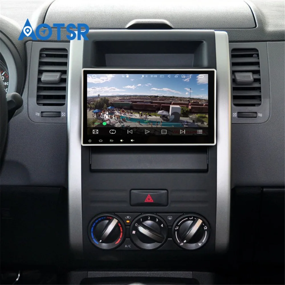 Автомобильный DVD плеер на Android 10 2 с экраном 9 0 дюйма GPS для Toyota Nissan других