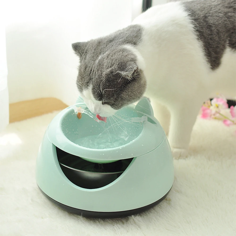 

Automatic Luminous Pets Water Fountain for Cats Fountain dogs USB Electric Water Dispenser Drinking Bowls for Cats A
