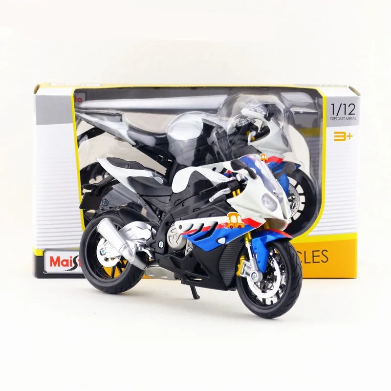 

Free Shipping/Maisto Toy/Diecast Metal Motorcycle Model/1:12 Scale/S1000RR Super Racing/Educational Collection/Gift For Children