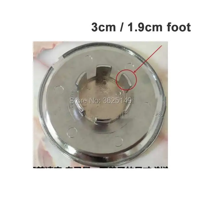 4x колесный колпак для a4 a8 b6 1,9 см/3 см подставка для ног