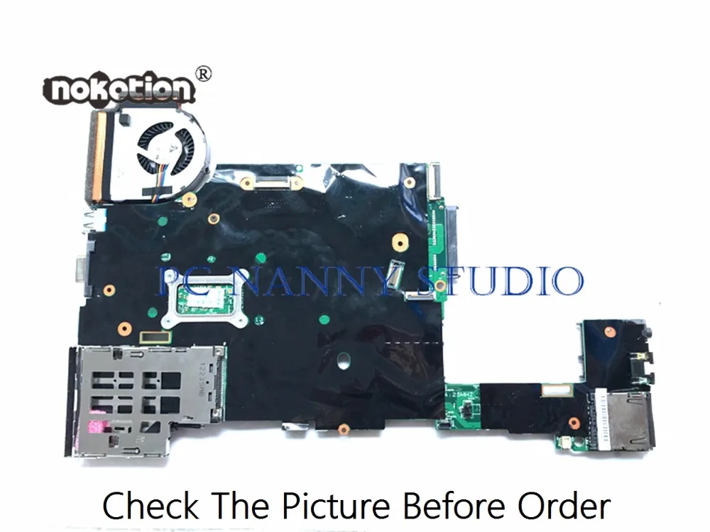 PANANNY для lenovo ThinkPad X220 Материнская плата ноутбука 04Y1831 с вентилятором i7-2620M 2,70 ГГц DDR3 Протестирована