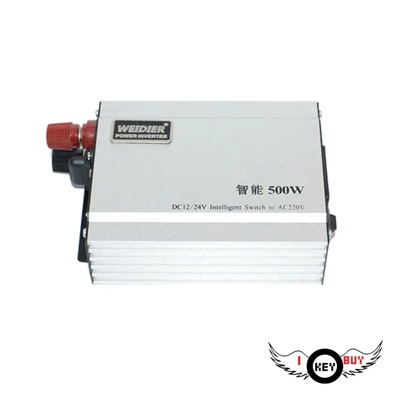 1PC Super Power 500W 12 / 24V To 220V General Intelligent Car Power