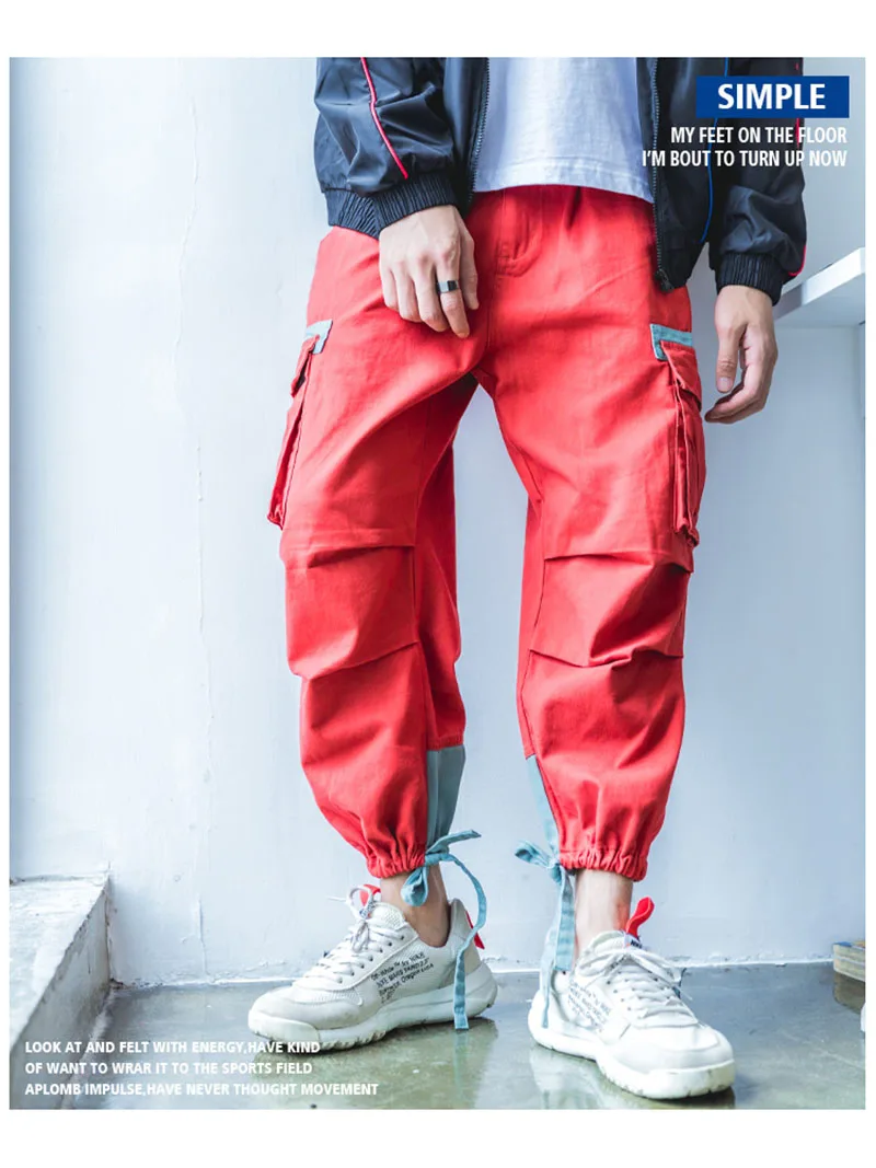 Street Style Pants Korean Fashion Clothing For Men  (28)
