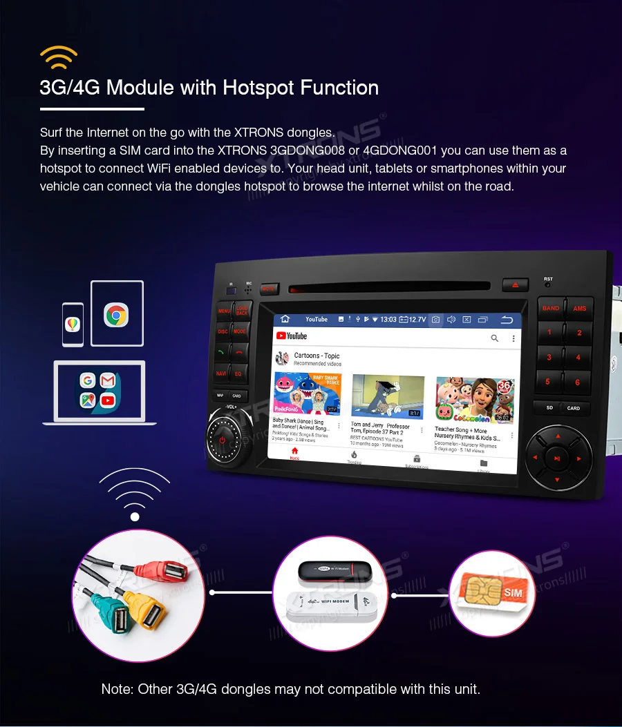 Perfect XTRONS 7"Android 9.0 Octa Core Car DVD Player for Mercedes Benz W245 W169 Viano Vito W639 Sprinter W906 2006-2008 2009 2010 2011 16 Perfect XTRONS 7"Android 9.0 Octa Core Car DVD Player for Mercedes Benz W245 W169 Viano Vito W639 Sprinter W906 2006-2008 2009 2010 2011 16