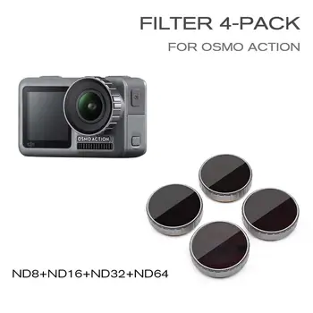

STARTRC OSMO Action Camera Lens Filter Sets For DJI OSMO ACTION Lens Filter CPL UV ND8/16/32/64 Action Camera Accessories