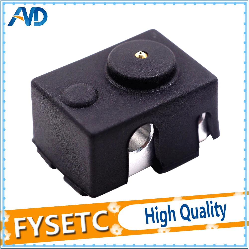 

1pc Black Sock Kit Updating PT100 Block Silicone For DIY V6 Hotend Prusa Ultimaker 3D Printer Heated Block Fast Shipping