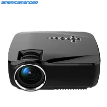 New 1200lumens HD 150″ Multimedia LED Mini Home Theater LCD Game Projector AV/VGA/SD/USB/HDMI Free Shipping for Russia Brazil