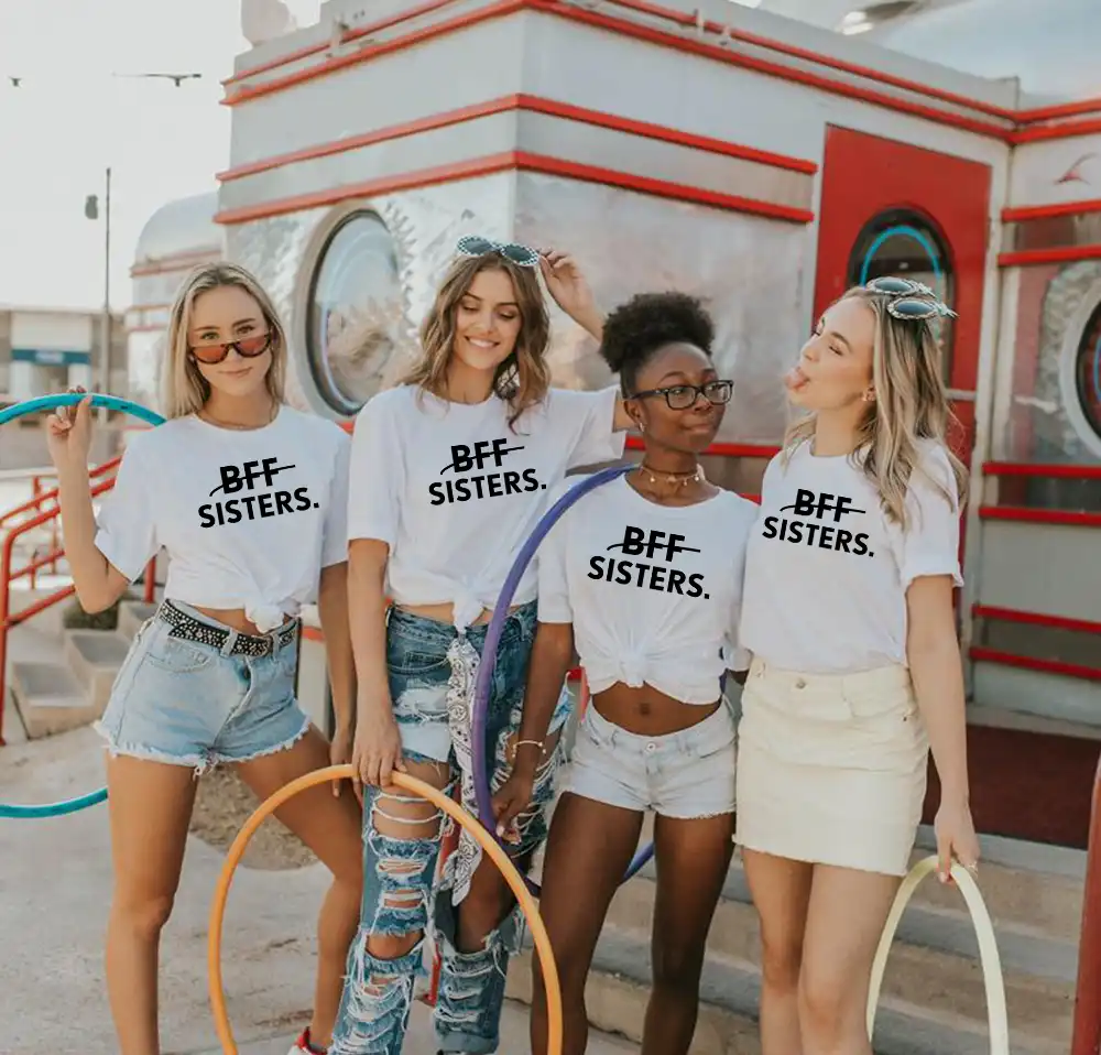 camisas para amigas de 4