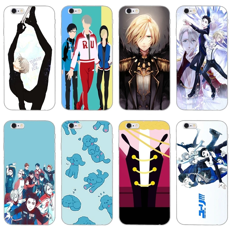 japanese anime YURI on ICE slim silicone Soft phone case