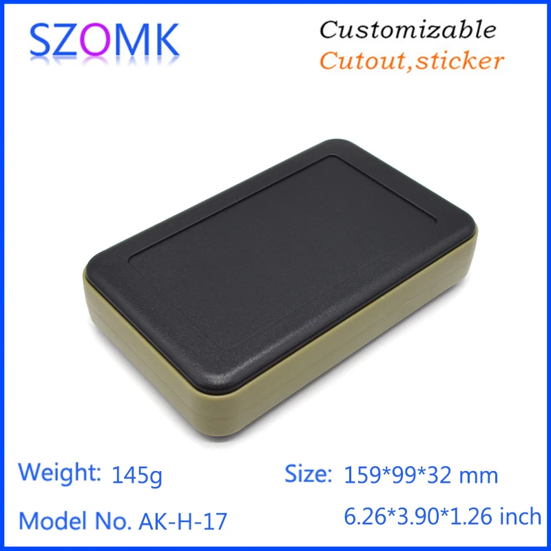 szomk small plastic case for electronic equipment plastic housing for enclosure pcb design junction box tv box abs material plastic casing (47)