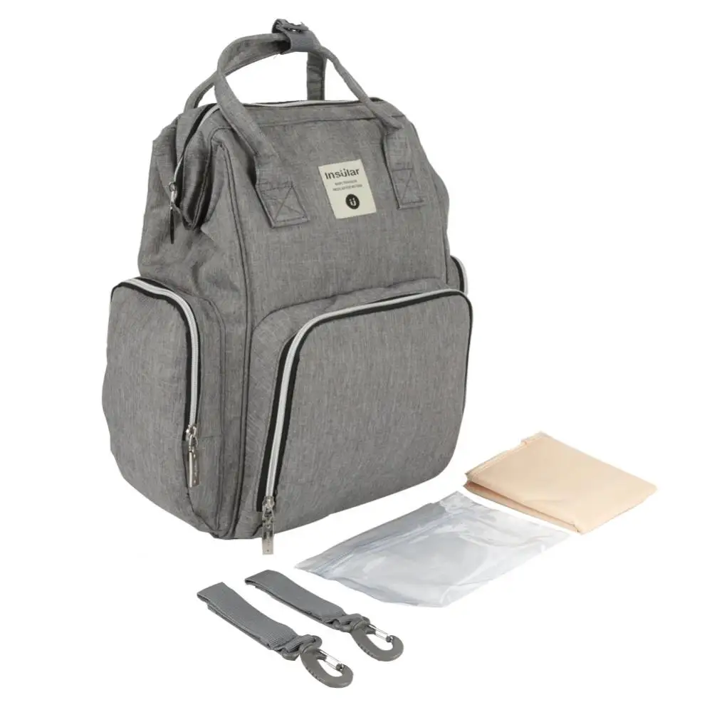 Внутренний подгузник сумка большой емкости водонепроницаемый подгузник сумка наборы Мумия Материнство рюкзак для путешествий с мокрой сумкой сумка для кормления