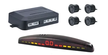 

by DHL or Fedex 50set Car Parking Sensor Auto LED Display Reverse Backup Car Parking Radar Monitor Detector System 4 Sensors